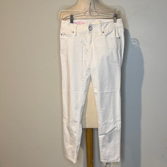 Lilly Pulitzer Denim - Lilly Pulitzer Crisp White Cropped Jeans